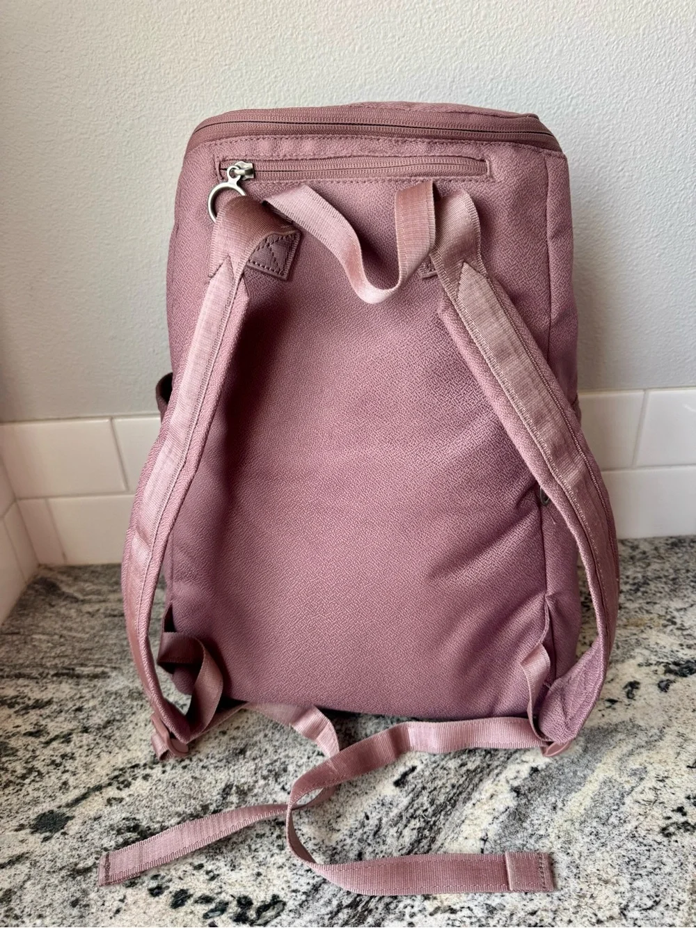 Nike One Backpack (25L) in a muted mauve/rose colorway. VGUC.